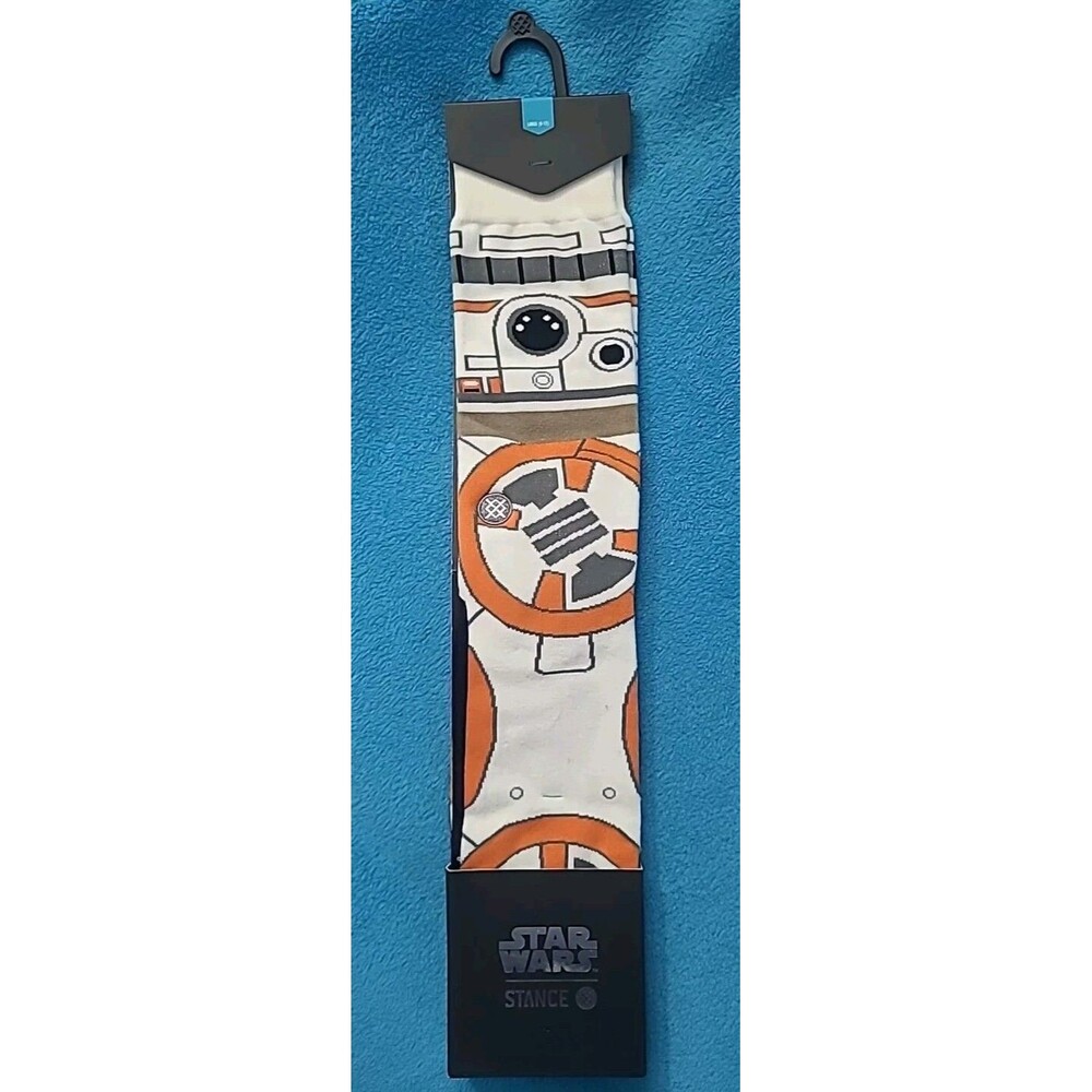 Stance X Star Wars BB-8 Thumbs Up Crew Socks Men’s Size Large 9-12